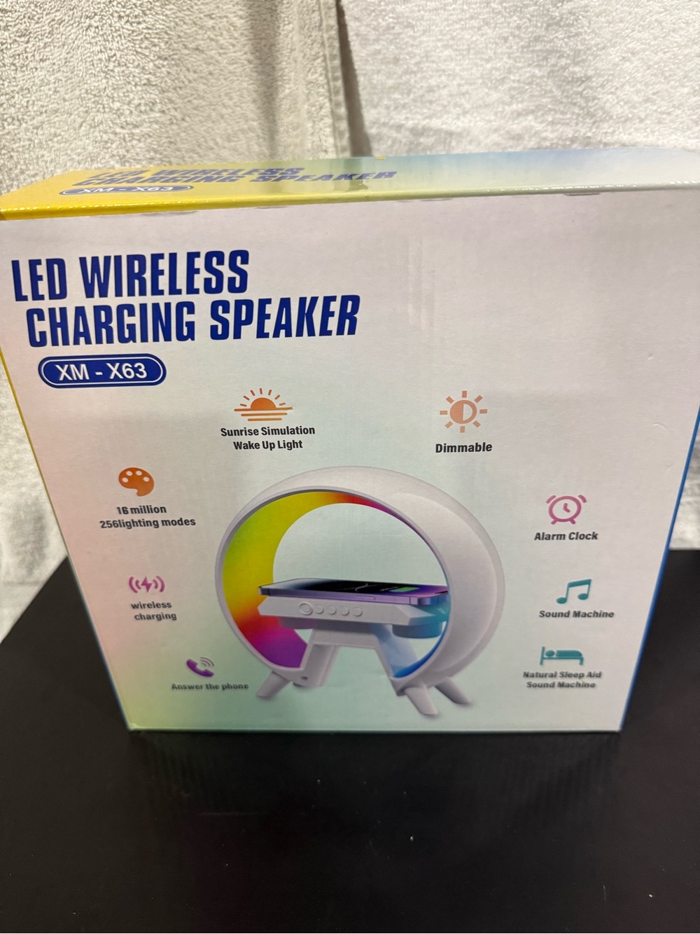 LED wireless charging speaker-new - Picture 3 of 3